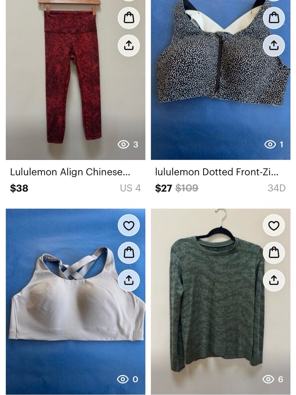 Lululemon Reseller’s Bundle of 6 plus 4bonus pieces from Glyder and Athleta, EUC